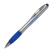 Pen met gekleurd LED licht - Topgiving