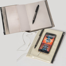 A4 notitieboek met pen en PVC omslag - Topgiving