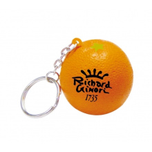 Anti-stress sinaasappel sleutelhanger - Topgiving