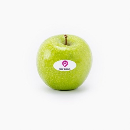 Appel met fruitsticker - Topgiving