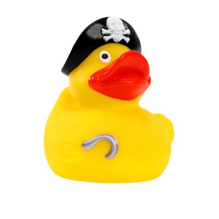 Squeaky duck pirate with hat - Topgiving