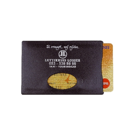 Creditkaart houder - Topgiving