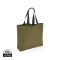 Impact Aware™ recycled canvas XL draagtas 240gsm ongeverfd - Topgiving