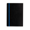 Luxe A5 softcover notitieboek met gekleurde rand - Topgiving