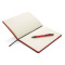Deluxe data notitieboek met 8gb usb en touchscreen pen - Topgiving