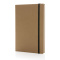 Craftstone A5 gerecycled kraft- en steenpapier notitieboek - Topgiving