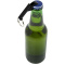 Tao fles- en blikopener van RCS gerecycled aluminium met sleutelhanger - Topgiving