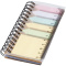 Spinner notitieboek met gekleurde sticky notes - Topgiving