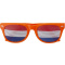 Plexiglas zonnebril met landen vlag Lexi - Topgiving